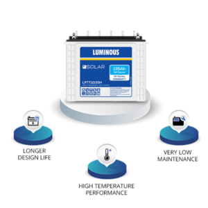 Luminous Solar Battery 135 Ah