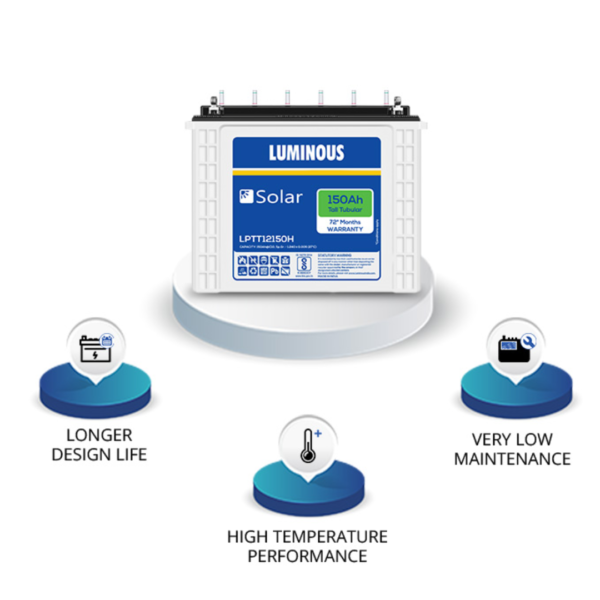 Luminous Solar Battery 150 Ah